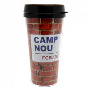 FC Barcelona Travel Mug Red (One Size)