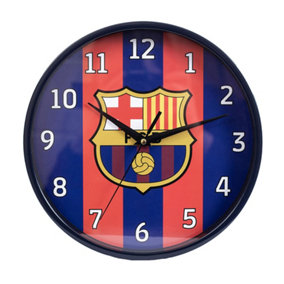 FC Barcelona Wall Clock Blue/Red (One Size)