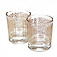FC Barcelona Whiskey Gl Set (Pack of 2) Clear (One Size)