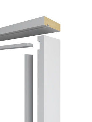 FD30 Fire Rated MDF Door Liner/Door Frame Set 150mm c/w 10mm Trench ...