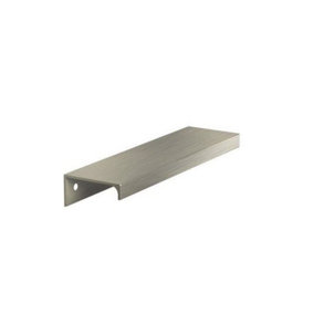 FE6, profile handle, L340, inox (brushed steel)