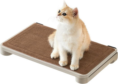 FEANDREA Clickat Wall-Mounted Cat Hammock - Space-Saving Cat Bed With Washable Fabric, 84 Lb Capacity
