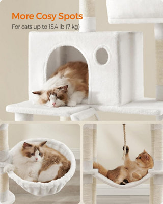 Curated visual reference: Gallery Detail: Feandrea Extra Large Cat Tower Cat Activities Center With Scratching