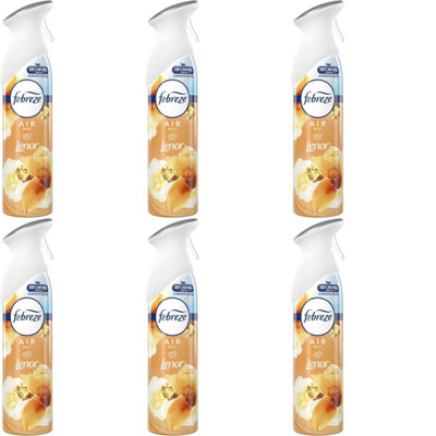 Febreze Air Freshener Gold Orchid Scent, 300 ml (Pack of 6)