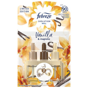 Febreze Air Freshener Plug in Diffuser Refill 3Volution Vanilla & Magnolia 20ml