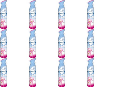 Febreze Air Freshener Spray Blossom and Breeze, 300 ml (Pack of 12)