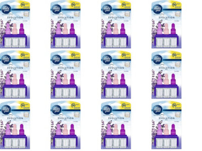 Febreze Ambi Pur 3Volution Plug In Refill Lavender, 20 ml (Pack of 12)