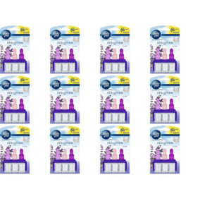 Febreze Ambi Pur 3Volution Plug In Refill Lavender, 20 ml (Pack of 12)