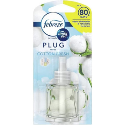 Febreze Ambi Pur 3Volution Air Freshener Plug-In Diffuser Refill, Odour  Eliminator