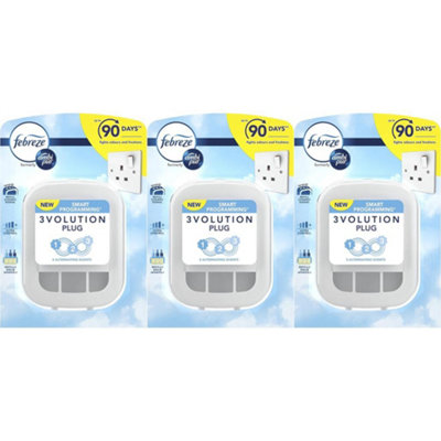 Febreze AmbiPur 3Volution Plug-In Refill Diffuser Machine (Pack of 3)