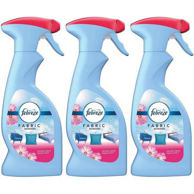 Febreze Fabric Freshener Spray Blossom and Breeze 375 ml (Pack of 3)