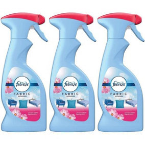 Febreze Fabric Freshener Spray Blossom and Breeze 375 ml (Pack of 3)