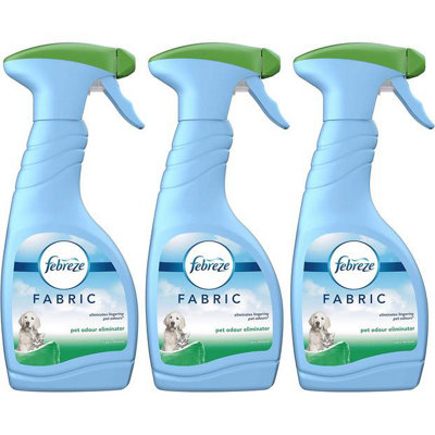 Febreze Fabric Pet Odour Eliminator 375ml (Pack of 3)