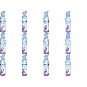 Febreze Lavender Air Freshener Spray, 300 ml (Pack of 12)