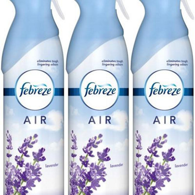 Febreze Lavender Air Freshener Spray, 300 ml (Pack of 3)