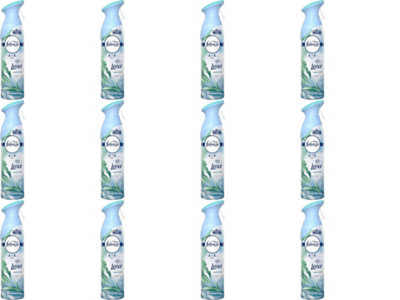 Febreze Lenor Air Mist Ocean Escape Air Freshener Spray 300ml (Pack of 12)