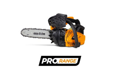 Feider FELPRO25 Top-Handle Petrol Arborist's Chainsaw - 25cm Guide Bar, 25.4cc Engine, Lightweight, Anti-Vibration - 5