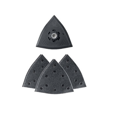 Fein 130mm Starlock Plus Triangle Sanding Sheets Set