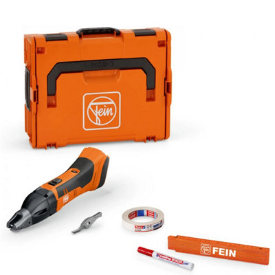 Fein ABSS 18 1.6 E AS 18V Cordless AMPShare Slitting Shear in Carry ...