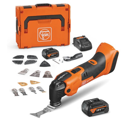 Fein AMM 500 Plus AS 18V Bosch AMPShare Multi Tool Multimaster 2x2ah + 31PC Kit