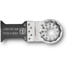 Fein Starlock Multi Tool E-Cut BIM Long Life Plunge Blade 50 x 35mm 63502160210