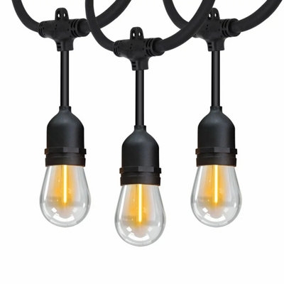 Feit Electric 48ft 24-LED Indoor Outdoor Weatherproof String Lights
