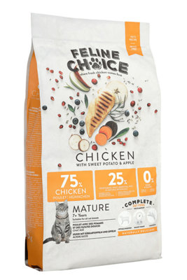 Feline Choice Complete Mature Dry Cat Food - Chicken 2kg