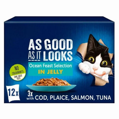 Felix Original fish Selection In Jelly 3 Each Cod, Plaice, Salmon ...