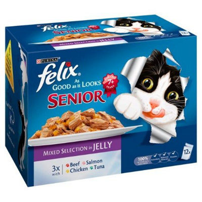 Felix Pouch Agail Senior MultiPack Mvp 48 x 100g Price Comparisons | Compare The Build