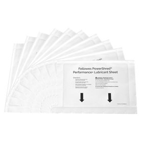 Fellowes 20 Paper Shredder Oil Lubricant Sheets