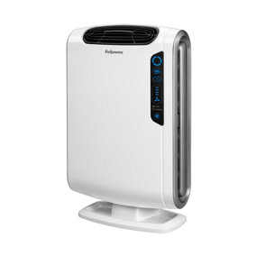 Fellowes Air Purifier for Home & Bedroom - DX55 4 Stage Air Purifier with 4 Fan Speeds & Carbon Hepa Filter for Asthma & Allergies