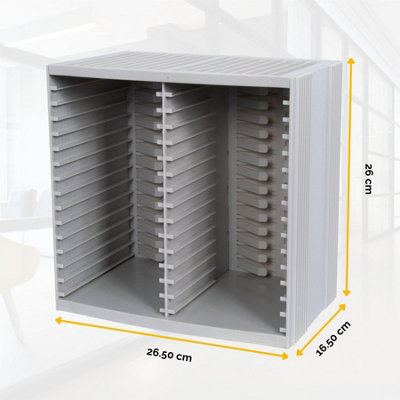 Fellowes CD Storage Shelves for 48 CDs CD Spring Home and Office Desk ...