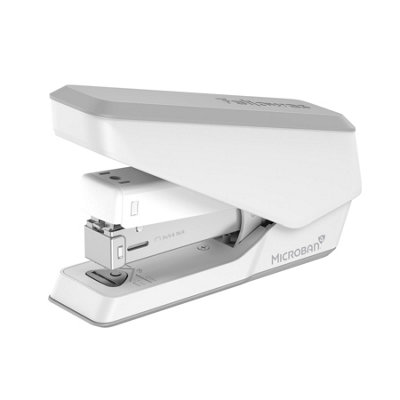 Fellowes Jam Free Stapler 25 Sheet Capacity Half Strip Manual Stapler Uses Both 24/6mm & 26/6mm Staples White