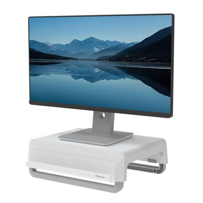 Fellowes Monitor Stand for Desk - Breyta™ 100% Recyclable Stand for the Home and Office - Ergonomic Portable with 3 Height