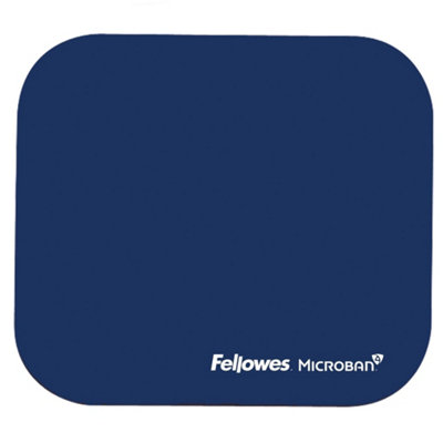 Fellowes Mouse Mat with Non-Slip Rubber Base - Mouse Pad with ...
