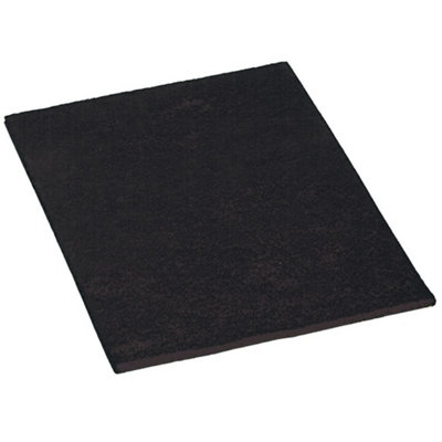 Felt Gard Furniture Felt Sheets 153mm x 113mm, Self-Adhesive Cut-to-Size Furniture Protection Sheets, Dark Brown - Pack of  2