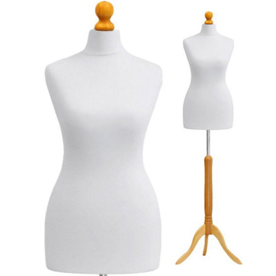 Sewing Dress Form With Stand Adjustable Dress Form Mannequin - 52" To 67"  Height Female Torso For Sewing & Display
