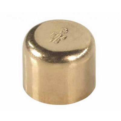 Female Pipe Fitting Ending Cap Copper Connector Solder Water Installation 22mm