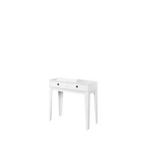 Femii 05 - Stylish White Dressing Table with Drawers (H)8400mm (W)920mm (D)400mm
