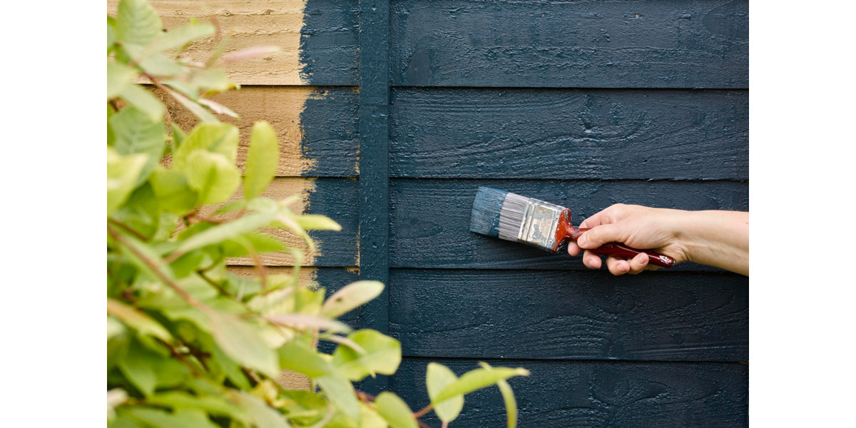 Your DIY guide to painting a fence Outdoor Garden B Q