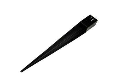 Fence Post Support Spike Holders 4" 100MM X1 (Square Wedge Grip Fencing Shoe)