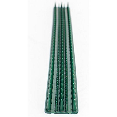 Fence Spikes Cat Deterrent Anti Climb Grey Green Pack Of 10 Strips