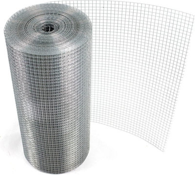 FENCETEXX Welded Wire Mesh 1"x1" Galvanised Fence (900mm x 30m) Rabbit Hutch Chicken Run Coop Pet