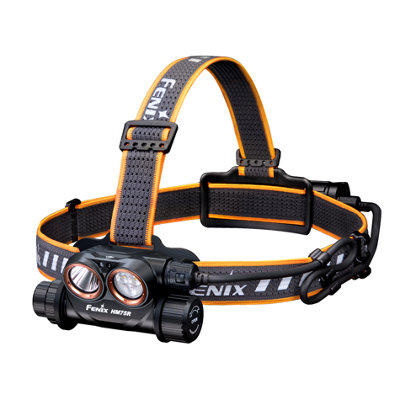 Fenix HM75R, USB-C Rechargeable Work Head Torch - 1600 lm - 223m Beam - Spotlight, Floodlight and Red Light - IP68 Waterproof