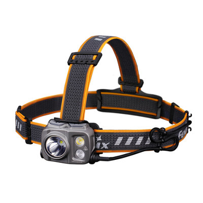 Fenix HP25R V2.0, USB-C Rechargeable Head Torch - 1600 lm - 290m Beam - Spotlight, Floodlight / Red light - IP66 Weatherproof