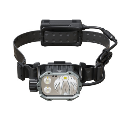 Fenix HP35R SAR, USB-C Rechargeable Head Torch - 4000 lm - 450m Beam - Rear Battery with Red Safety Light - IP66 Weatherproof