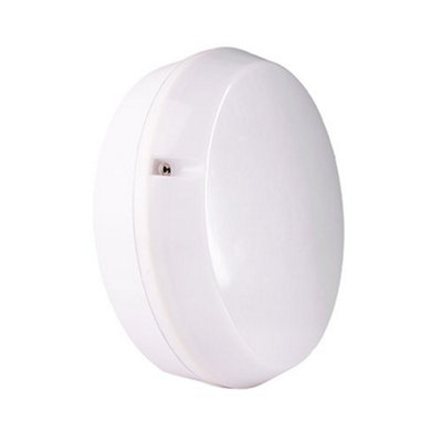 Fern Howard Drake Flush Fitted LED IP65 White Bulkhead 1300lm Natural White Light