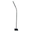 Fern Howard Tall Black Dimmable LED Floor Lamp with Remote control & USB port (mains-powered - plug)