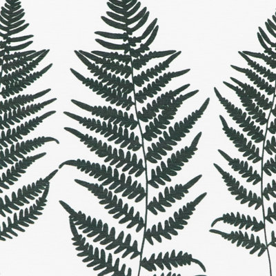 Fern Leaf White Stone Non Slip Bath Mat - 3