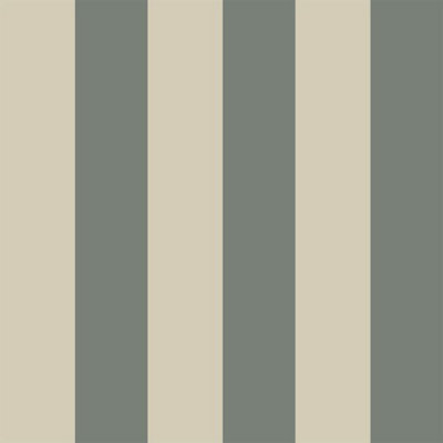 Fernhurst Stripe Wallpaper Green Belgravia 1115
